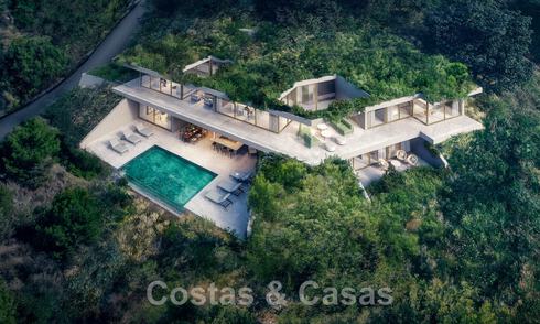 Nouvelle sur le marché ! Villa design innovante à vendre, complètement nichée dans la nature environnante, avec de superbes vues panoramiques à Benahavis - Marbella 43347
