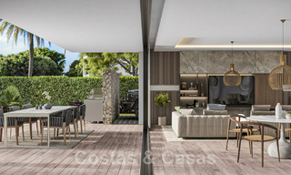 Nouvelles sur le marché ! Villas modernes de luxe à vendre dans un complexe de golf sur le nouveau Golden Mile, entre Marbella et Estepona 43361 
