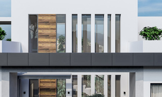 Villas neuves, modernes et luxueuses à vendre, avec jacuzzi sur le solarium, dans une zone de golf exclusive à Benahavis - Marbella 43420 