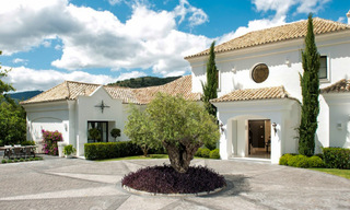 Villa traditionnelle de luxe à vendre dans le très exclusif complexe de La Zagaleta à Marbella - Benahavis 43393 