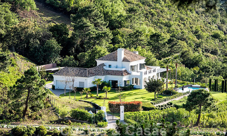 Villa traditionnelle de luxe à vendre dans le très exclusif complexe de La Zagaleta à Marbella - Benahavis 43395