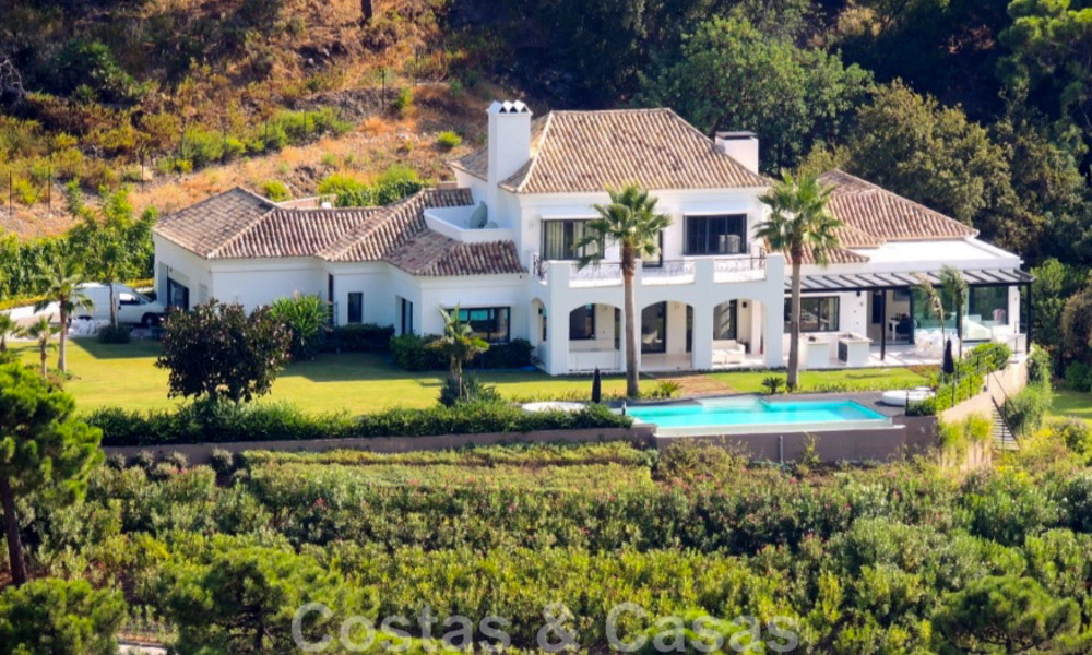 Villa traditionnelle de luxe à vendre dans le très exclusif complexe de La Zagaleta à Marbella - Benahavis 43410