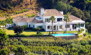 Villa traditionnelle de luxe à vendre dans le très exclusif complexe de La Zagaleta à Marbella - Benahavis 43410 
