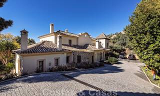 Spacieuse villa méditerranéenne à vendre avec vue sur la mer dans le Resort La Zagaleta à Marbella - Benahavis 43965 
