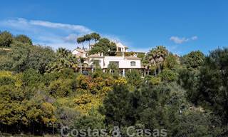 Spacieuse villa méditerranéenne à vendre avec vue sur la mer dans le Resort La Zagaleta à Marbella - Benahavis 43967 