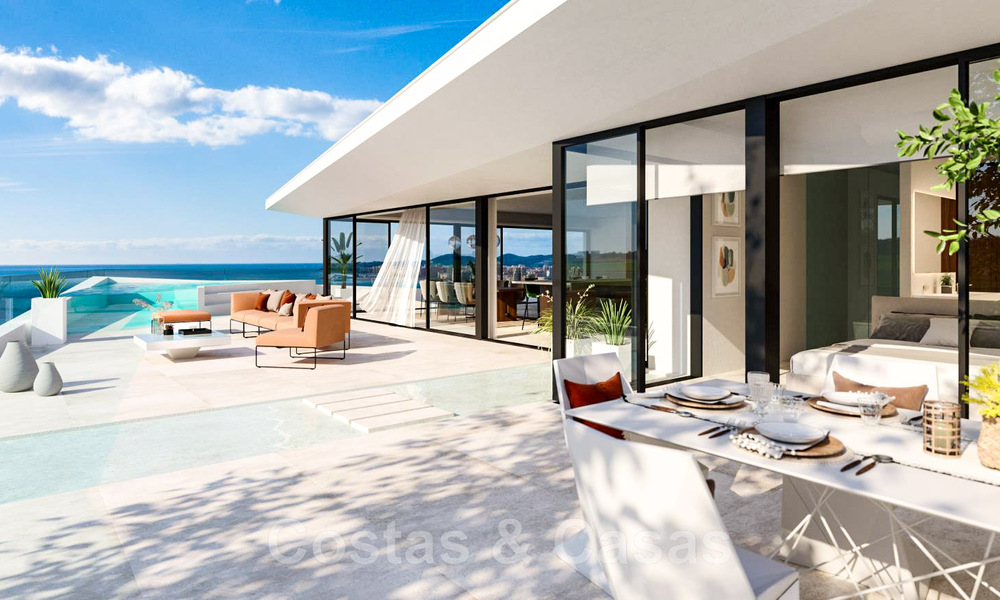 Appartements de luxe durables à vendre dans un emplacement privilégié avec vue panoramique sur la mer, situés entre Benalmadena et Fuengirola - Costa del Sol 43958