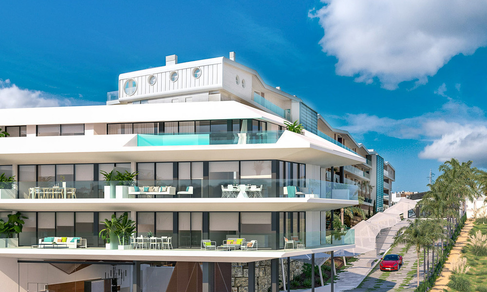Appartements de luxe durables à vendre dans un emplacement privilégié avec vue panoramique sur la mer, situés entre Benalmadena et Fuengirola - Costa del Sol 51368