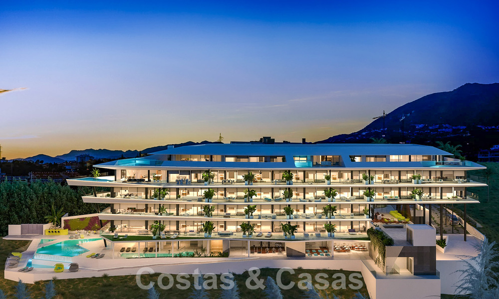 Appartements de luxe durables à vendre dans un emplacement privilégié avec vue panoramique sur la mer, situés entre Benalmadena et Fuengirola - Costa del Sol 51369