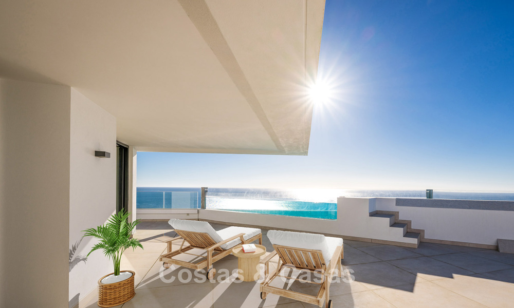 Appartements à vendre dans un emplacement privilégié avec vue panoramique sur la mer entre Benalmadena et Fuengirola - Costa del Sol 804955