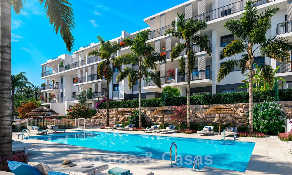 Appartements neufs et modernes à distance de marche de la plage, dans le centre d'Estepona, Costa del Sol 43935