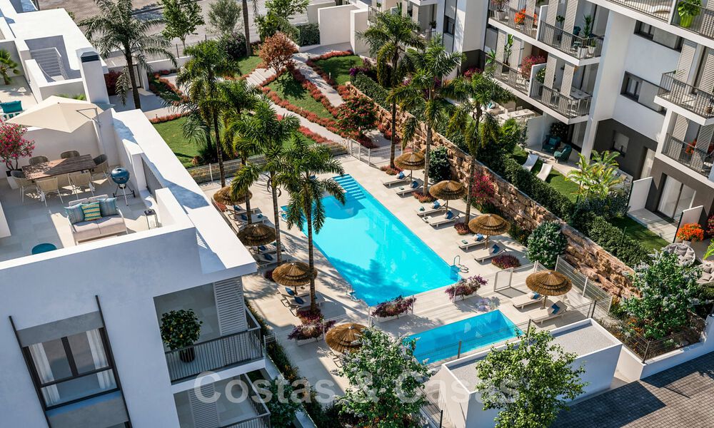 Appartements neufs et modernes à distance de marche de la plage, dans le centre d'Estepona, Costa del Sol 43936
