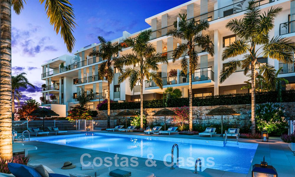 Appartements neufs et modernes à distance de marche de la plage, dans le centre d'Estepona, Costa del Sol 43937