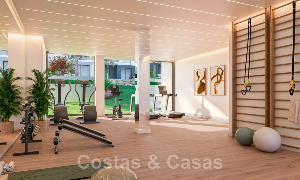 Appartements neufs et modernes à distance de marche de la plage, dans le centre d'Estepona, Costa del Sol 43939