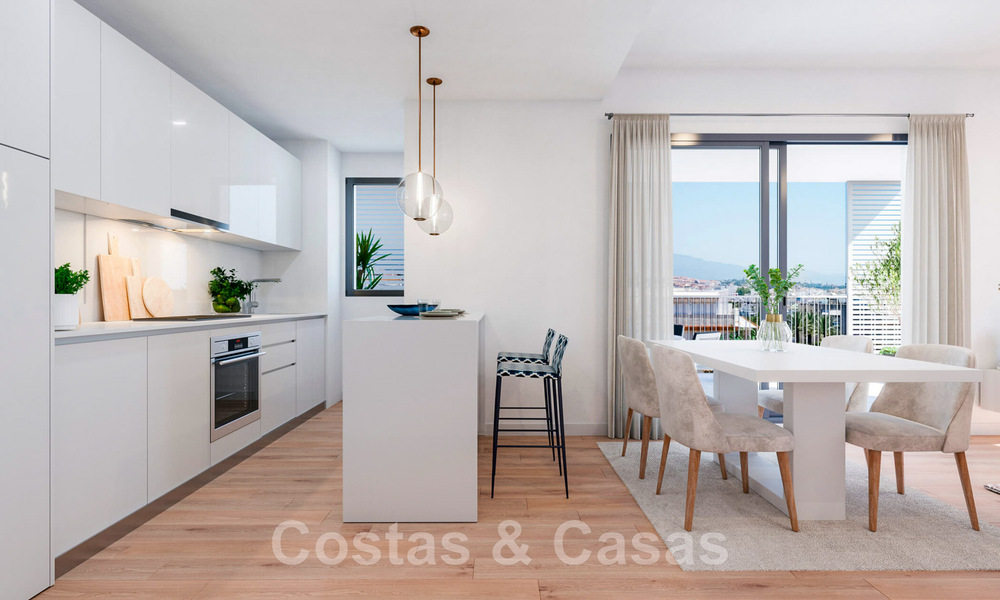 Appartements neufs et modernes à distance de marche de la plage, dans le centre d'Estepona, Costa del Sol 43942