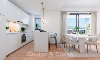 Appartements neufs et modernes à distance de marche de la plage, dans le centre d'Estepona, Costa del Sol 43942 