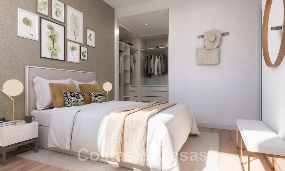 Appartements neufs et modernes à distance de marche de la plage, dans le centre d'Estepona, Costa del Sol 43943
