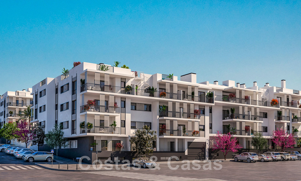 Appartements neufs et modernes à distance de marche de la plage, dans le centre d'Estepona, Costa del Sol 43944