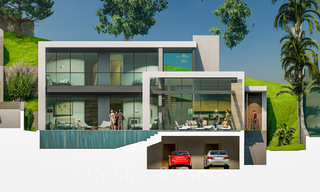 2 Parcelles + projet de construction exclusif à vendre pour une majestueuse villa contemporaine à Nueva Andalucia, Marbella 43910 