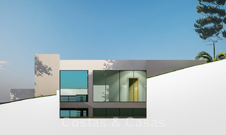 2 Parcelles + projet de construction exclusif à vendre pour une majestueuse villa contemporaine à Nueva Andalucia, Marbella 43911 