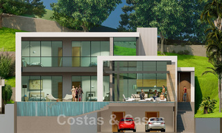 2 Parcelles + projet de construction exclusif à vendre pour une majestueuse villa contemporaine à Nueva Andalucia, Marbella 43914 