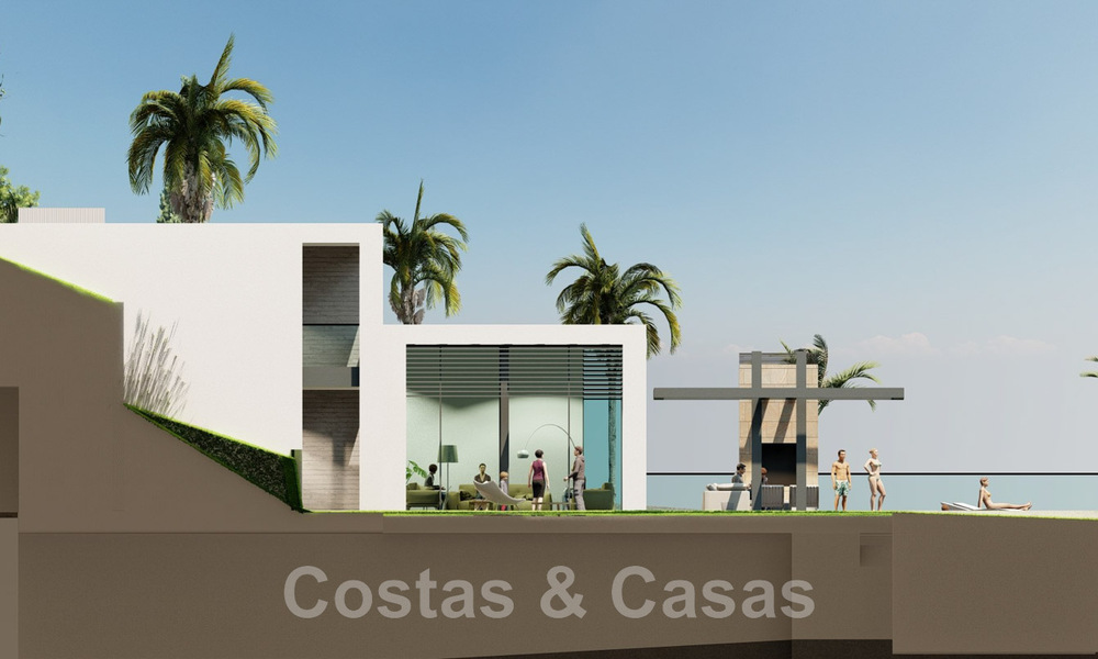 2 Parcelles + projet de construction exclusif à vendre pour une majestueuse villa contemporaine à Nueva Andalucia, Marbella 43915