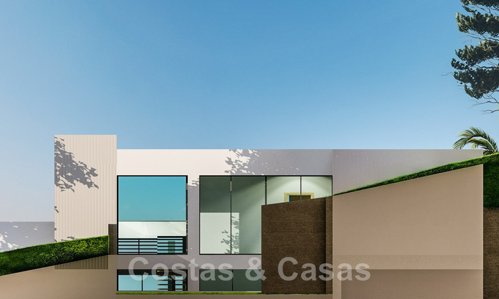 2 Parcelles + projet de construction exclusif à vendre pour une majestueuse villa contemporaine à Nueva Andalucia, Marbella 43919