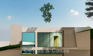2 Parcelles + projet de construction exclusif à vendre pour une majestueuse villa contemporaine à Nueva Andalucia, Marbella 43922 