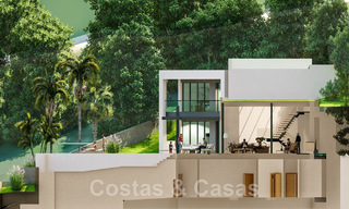 2 Parcelles + projet de construction exclusif à vendre pour une majestueuse villa contemporaine à Nueva Andalucia, Marbella 43926 