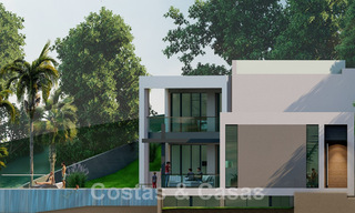 2 Parcelles + projet de construction exclusif à vendre pour une majestueuse villa contemporaine à Nueva Andalucia, Marbella 43928 