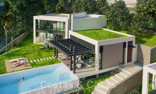 2 Parcelles + projet de construction exclusif à vendre pour une majestueuse villa contemporaine à Nueva Andalucia, Marbella 43931 