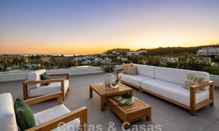 Spectaculaires villas de luxe à vendre, d'architecture contemporaine, situées dans un complexe de golf sur le nouveau Golden Mile entre Marbella et Estepona 63157 