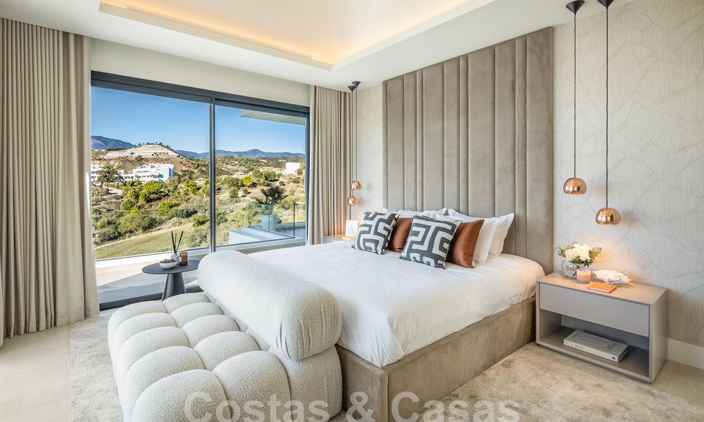 Spectaculaires villas de luxe à vendre, d'architecture contemporaine, situées dans un complexe de golf sur le nouveau Golden Mile entre Marbella et Estepona 63167