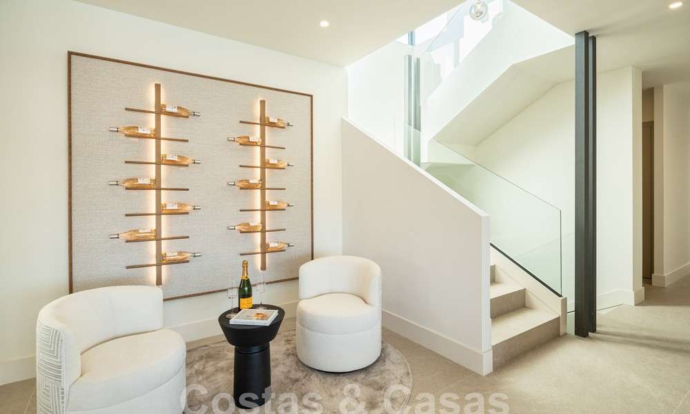 Spectaculaires villas de luxe à vendre, d'architecture contemporaine, situées dans un complexe de golf sur le nouveau Golden Mile entre Marbella et Estepona 63172