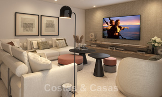 Spectaculaires villas de luxe à vendre, d'architecture contemporaine, situées dans un complexe de golf sur le nouveau Golden Mile entre Marbella et Estepona 63190 