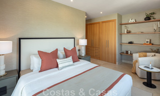 Superbe villa de luxe à vendre dans une architecture méditerranéenne moderne, avec vue sur la mer et dans un complexe de golf à Benahavis – Marbella 44161 