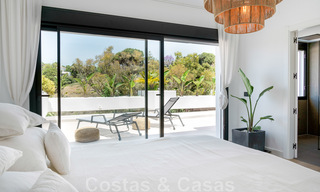 Penthouse de luxe entièrement rénové à vendre dans un style scandinave avec de grandes terrasses sur la Golden Mile de Marbella 44247 