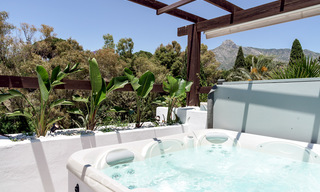 Penthouse de luxe entièrement rénové à vendre dans un style scandinave avec de grandes terrasses sur la Golden Mile de Marbella 44253 