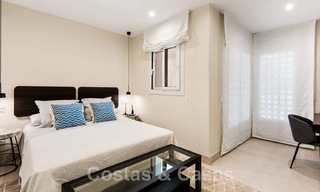 Spacieux et luxueux appartement à vendre dans un complexe sécurisé, en première ligne de plage, avec de belles vues sur la mer, sur le Golden Mile entre Marbella et Estepona 44072 