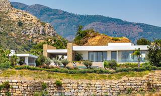 Phénoménale villa contemporaine de luxe à vendre, au bord du terrain de golf avec vue sur la mer dans un complexe de golf à Marbella - Benahavis 43974 