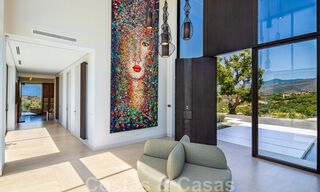 Phénoménale villa contemporaine de luxe à vendre, au bord du terrain de golf avec vue sur la mer dans un complexe de golf à Marbella - Benahavis 43984 