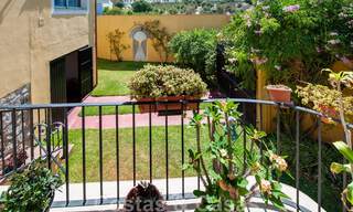 Villa traditionnelle espagnole à vendre avec vue sur la mer dans une urbanisation à l'est du centre de Marbella 44388 