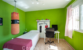 Villa traditionnelle espagnole à vendre avec vue sur la mer dans une urbanisation à l'est du centre de Marbella 44391 