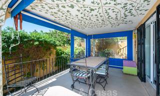 Villa traditionnelle espagnole à vendre avec vue sur la mer dans une urbanisation à l'est du centre de Marbella 44397 