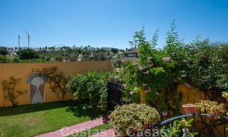 Villa traditionnelle espagnole à vendre avec vue sur la mer dans une urbanisation à l'est du centre de Marbella 44399 