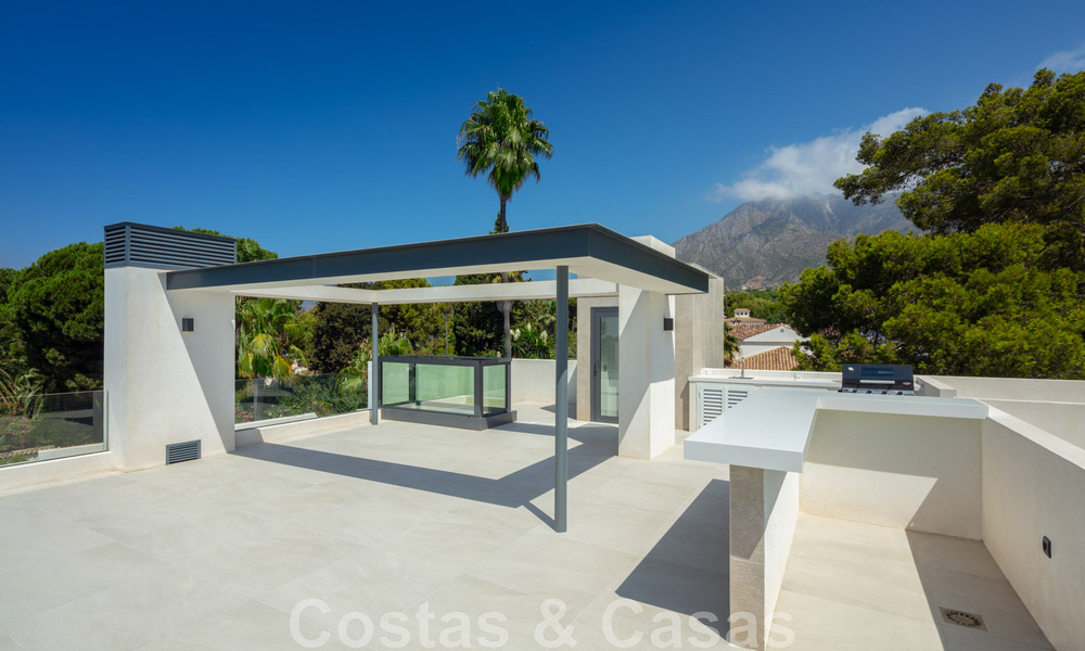 Impressionnante villa de luxe moderne avec vue imprenable sur la mer, à vendre dans une urbanisation recherchée de la Golden Mile de Marbella 44524