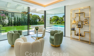 Impressionnante villa de luxe moderne avec vue imprenable sur la mer, à vendre dans une urbanisation recherchée de la Golden Mile de Marbella 44538 