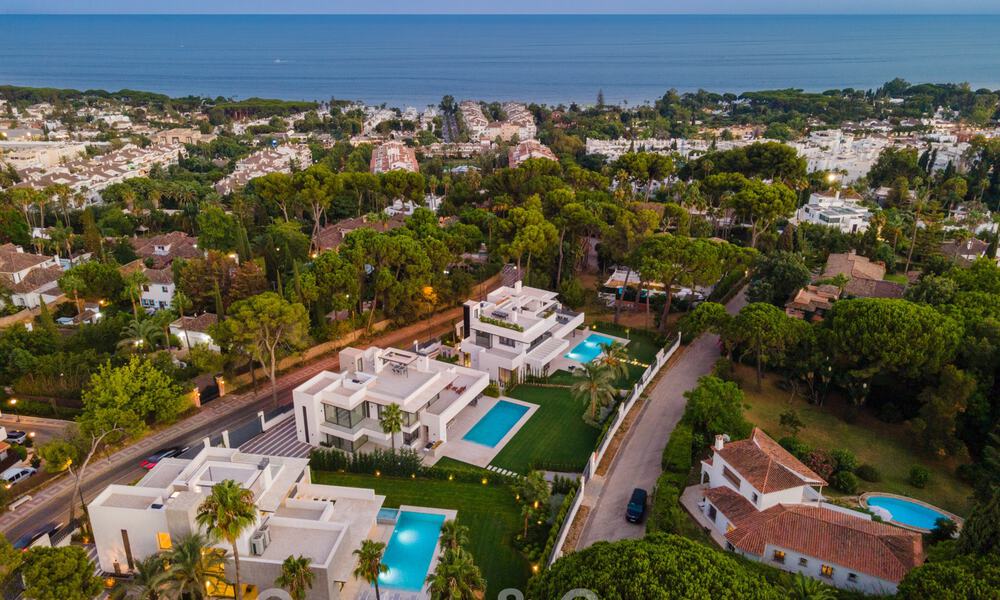 Impressionnante villa de luxe moderne avec vue imprenable sur la mer, à vendre dans une urbanisation recherchée de la Golden Mile de Marbella 44552