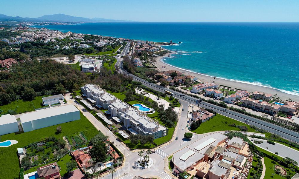 Nouveaux appartements de luxe contemporains à vendre avec vue sur la mer, à quelques pas de la plage de Casares, Costa del Sol 44506