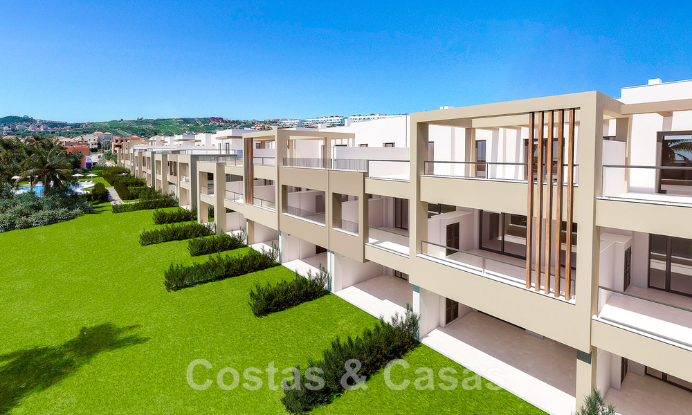 Nouveaux appartements de luxe contemporains à vendre avec vue sur la mer, à quelques pas de la plage de Casares, Costa del Sol 44513
