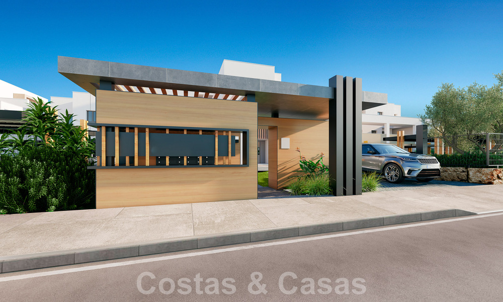 Nouveaux appartements de luxe contemporains à vendre avec vue sur la mer, à quelques pas de la plage de Casares, Costa del Sol 44520
